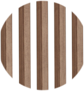 Fraké latten, stalen frame